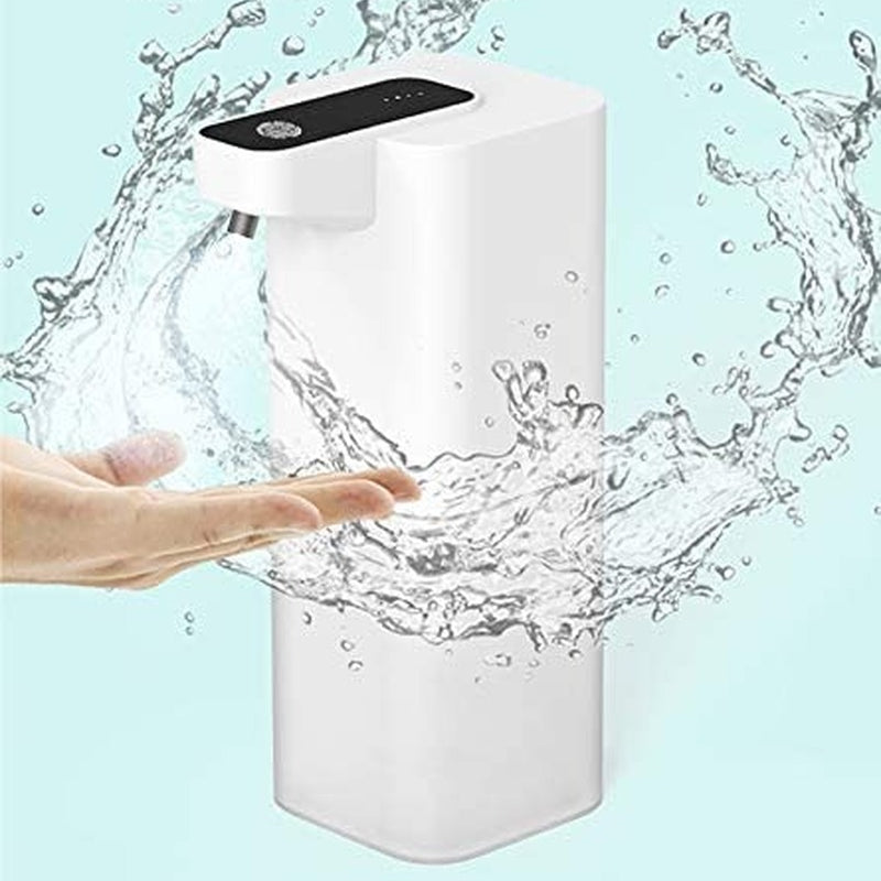 Foam Liquid Soap Dispenser Automatic Soap Dispensers for Bathroom Touchless Dish Soap Dispenser Electric Hand Free Soap Pump - Minihomy