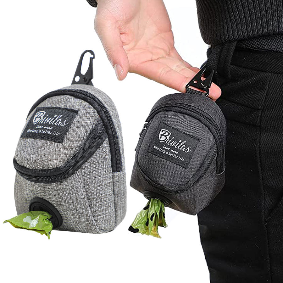 Pet Dog Treat Pouch Portable Multifunction Training Travel Bag - Minihomy