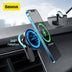 Baseus Magnetic Car Phone Holder Wireless Charger for iPhone 13 iPhone 12 Pro Max Wireless Charging Car Charger Phone Holder