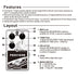 ammoon POCKVERB Guitar Pedal 7 Effects Chorus Simulator Guitar Effect Pedal Guitar Accessories - Minihomy