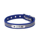 Personalized Dog Leather Collar