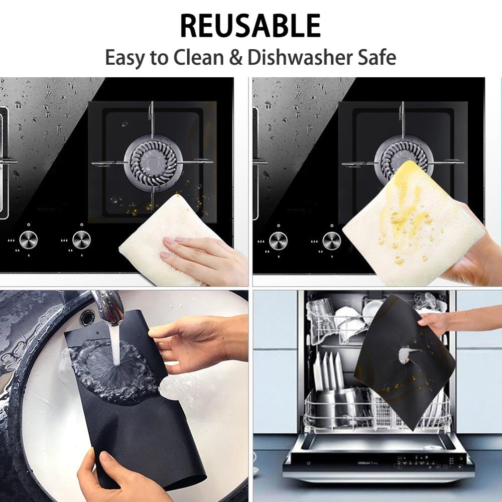 Clean Mat Pad Kitchen Gas Stove  Protector Kitchen Accessories