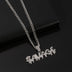 Necklace With Tennis Chain Choker Hip Hop Jewelry for Men - Minihomy