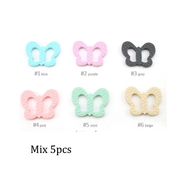 Make Silicone Beads Teething Cartoon Fox Beads Animals - Minihomy